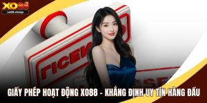 Giấy phép hoạt động Xo88